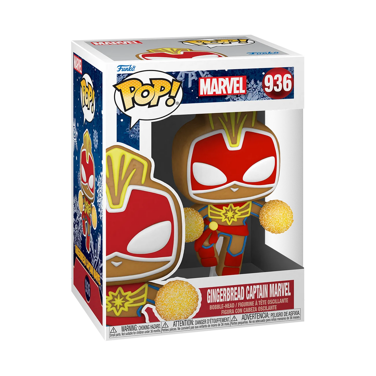 Captain Marvel Vinyl Bobblehead C992