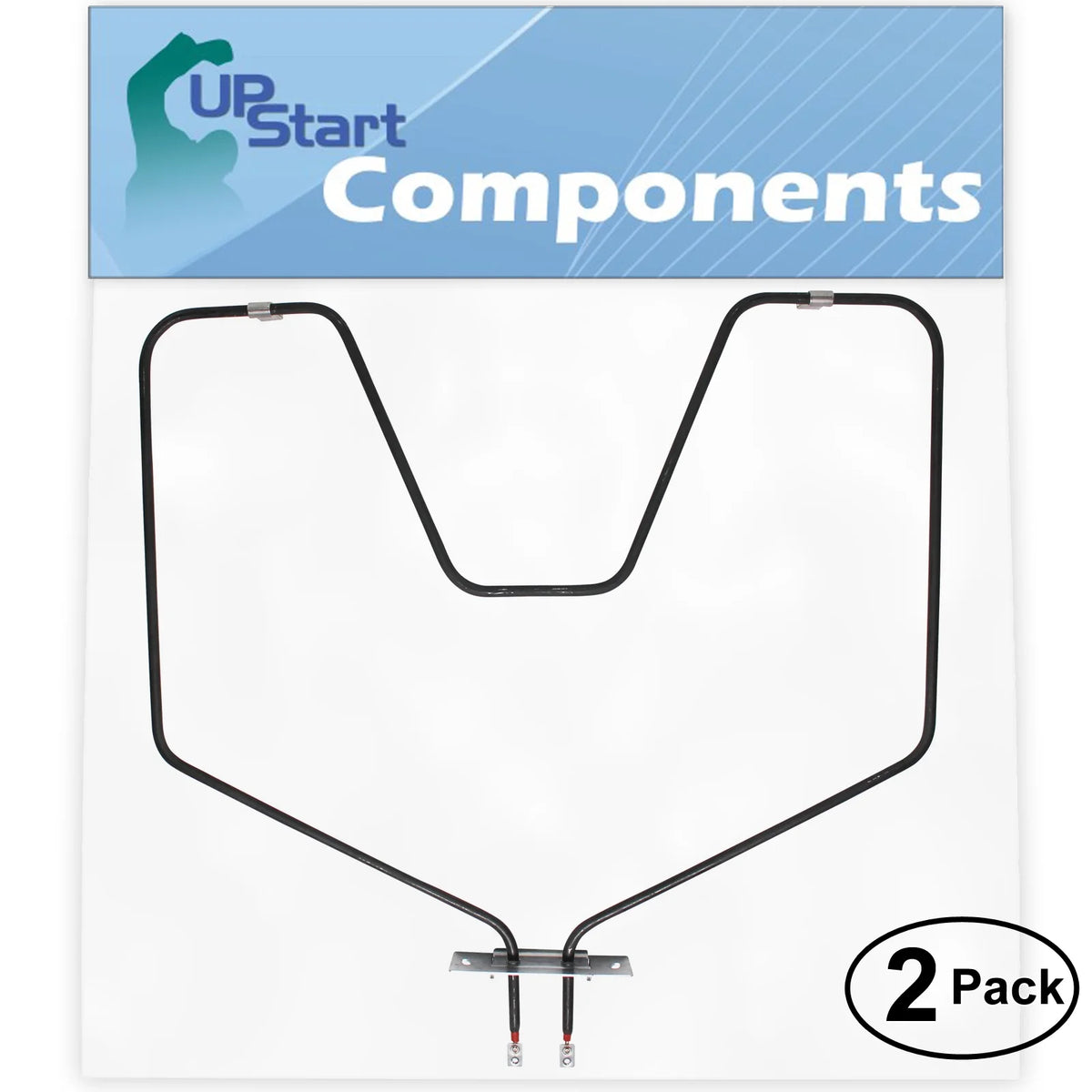 2-Pack Replacement Bake Element for General Electric Oven R161200
