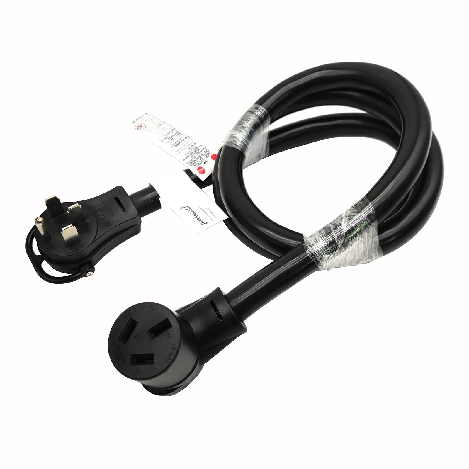 RV to Dryer Adapter Cord, NEMA 14-50P to 10-50R, 50A, 250V, 6FT K134509
