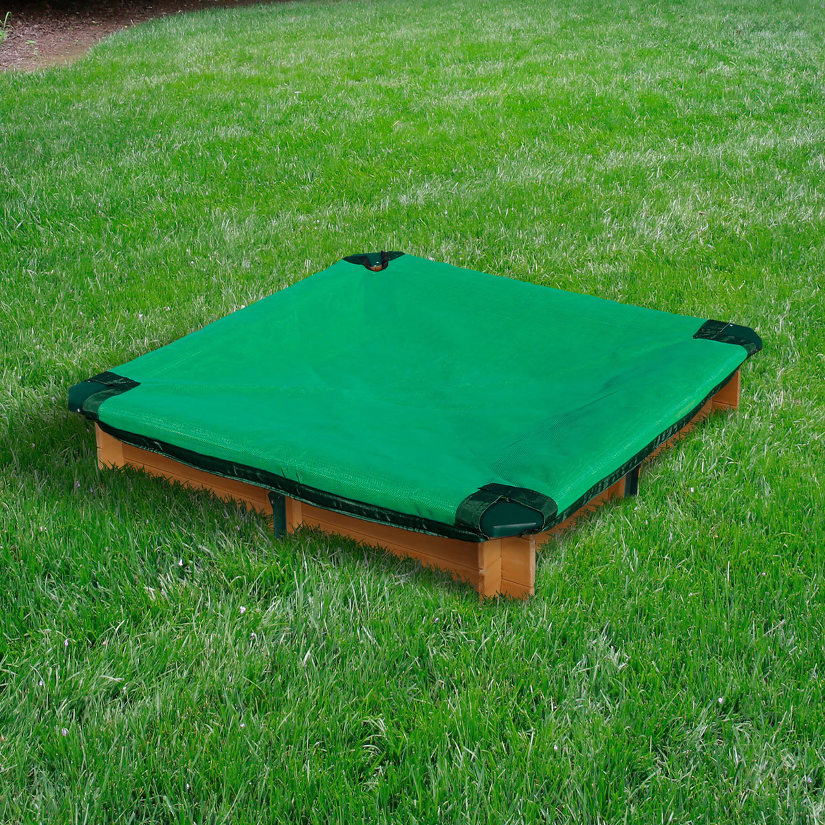 Interlocking Sandbox with Cover I13918
