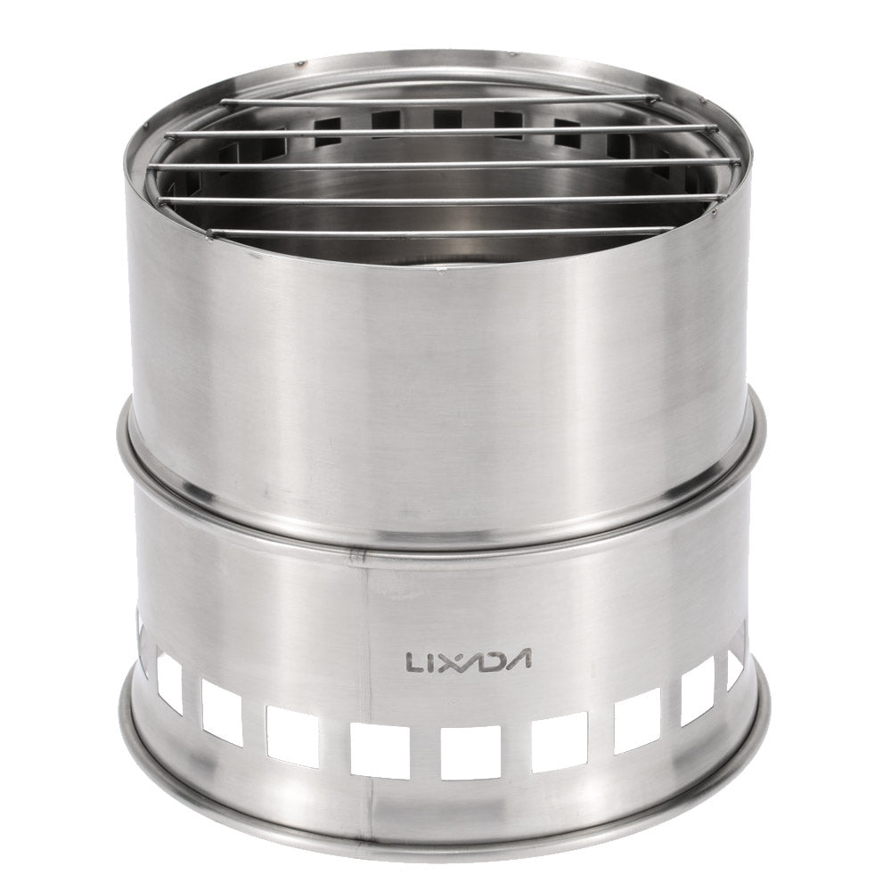 Stainless Steel Portable Wood Stove F100