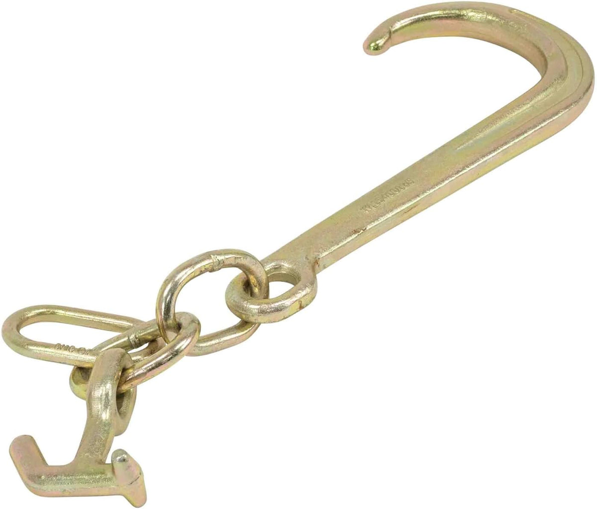 15" G70 J Hook with T-J Hooks and Enlarged Link, 5,400 lbs WLL, 4 Pack A55305
