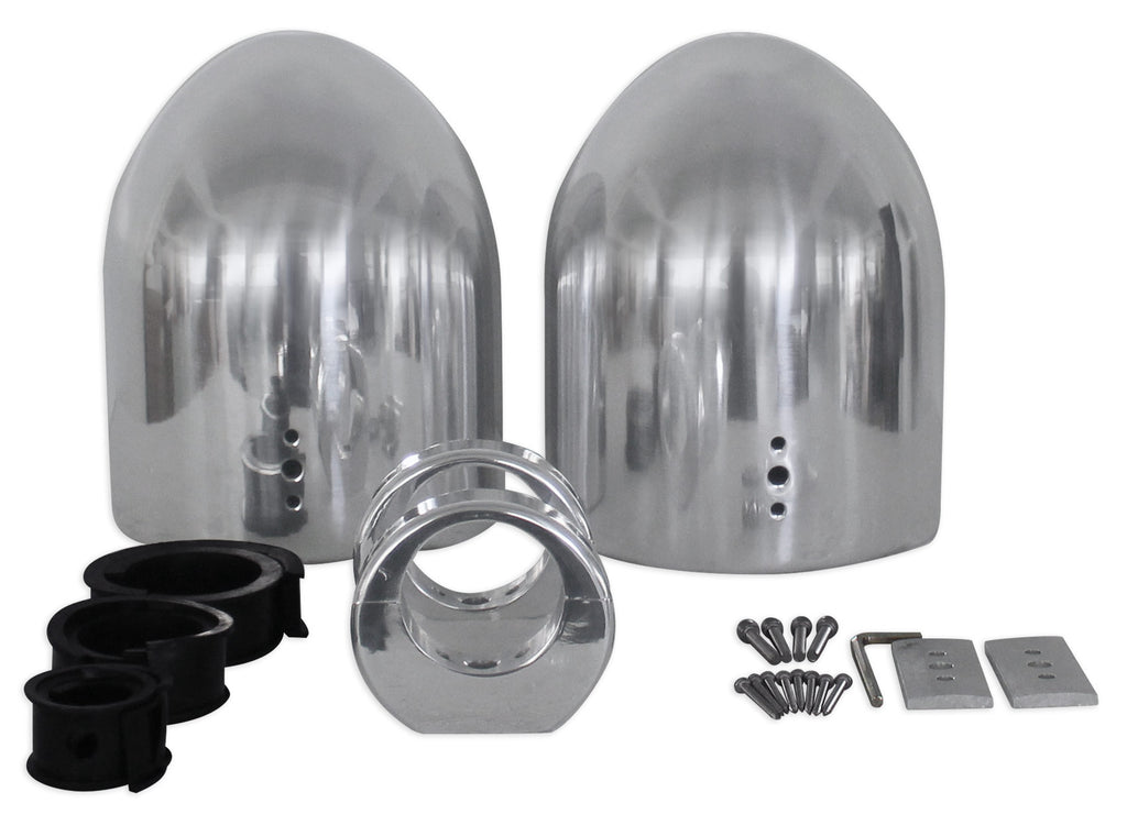 8" Chrome Swivel Wakeboard Tower Speaker Pods M88213