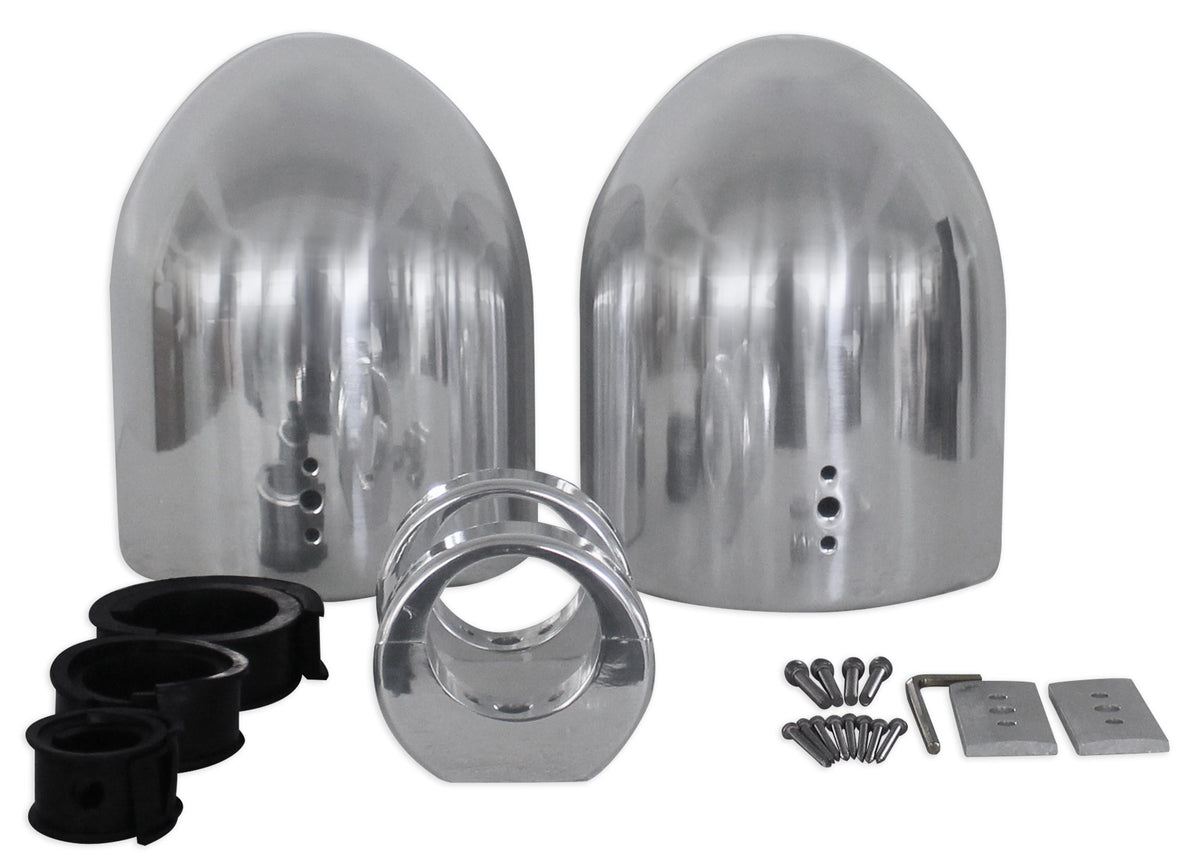 8" Chrome Swivel Wakeboard Tower Speaker Pods M88213