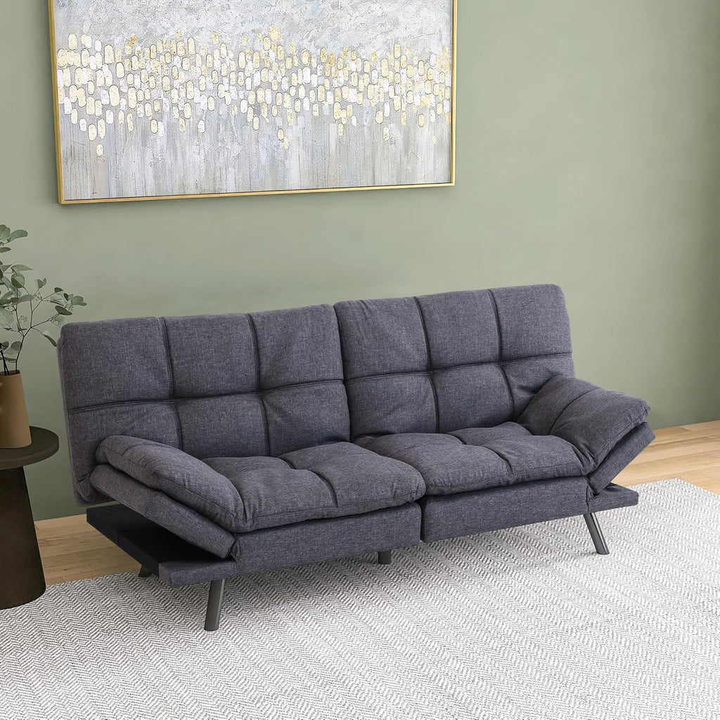 Gray Futon Bed Sofa A68365