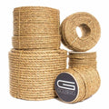 Natural Fiber Manila Rope - 1.25 inch x 100 Feet Z15741