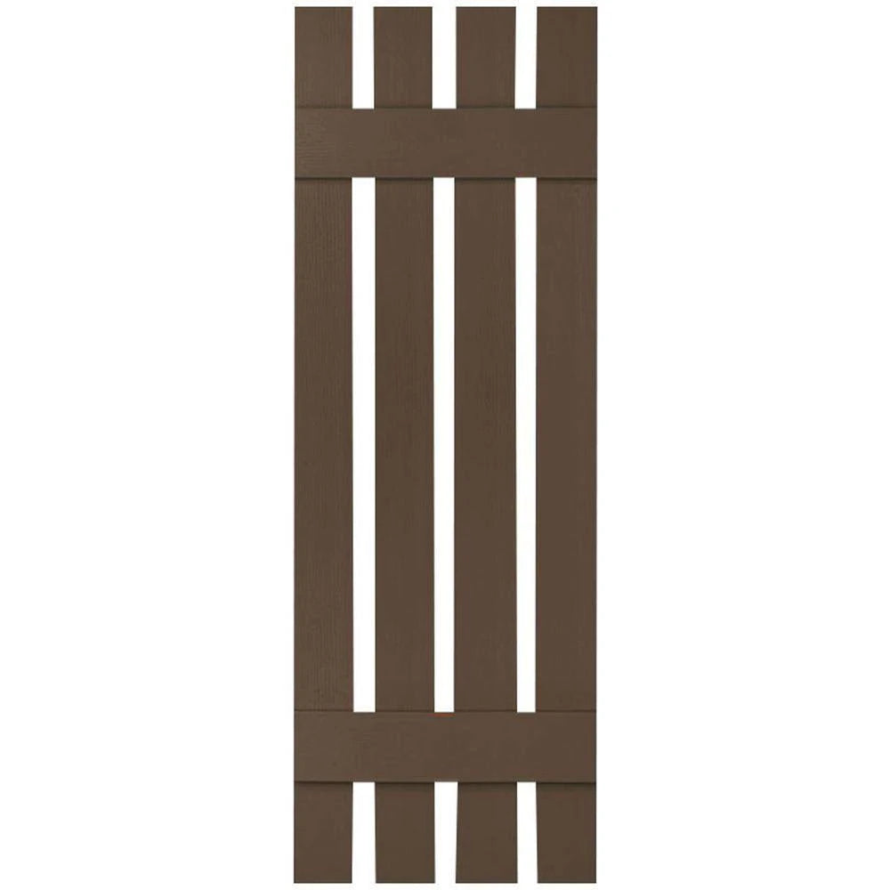 Board-n-Batten Shutters with Shutter-Loks, Per Pair J24275