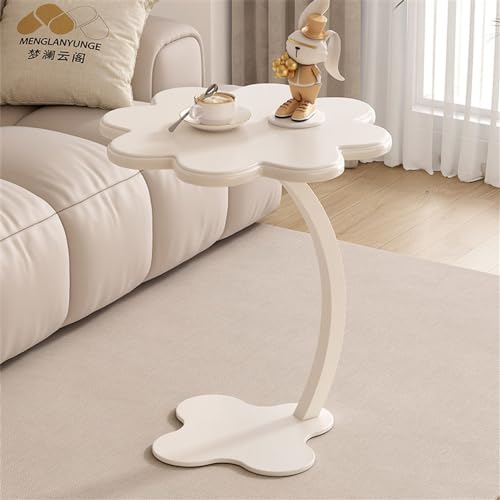 Black Flower Shape Side Table Y4057