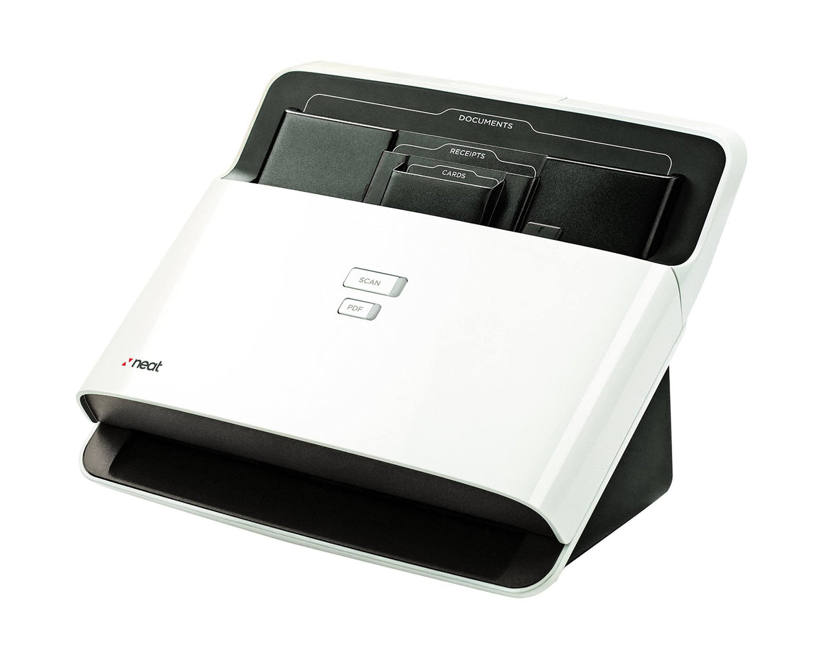 White Desktop Scanner and Digital Filing System N63058