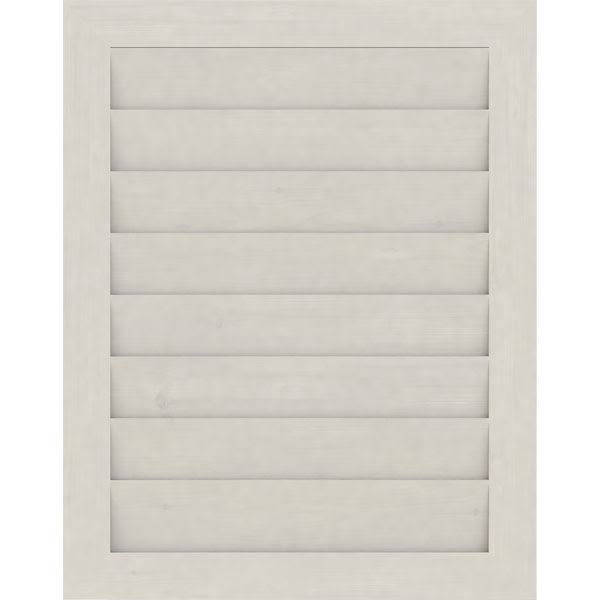 Primed Non-Functional Vertical Gable Vent C6388