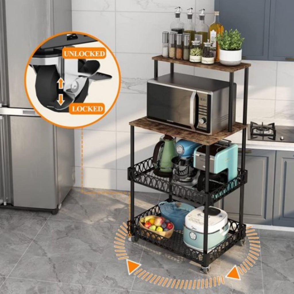 Four Layer Microwave Oven Rack J9476
