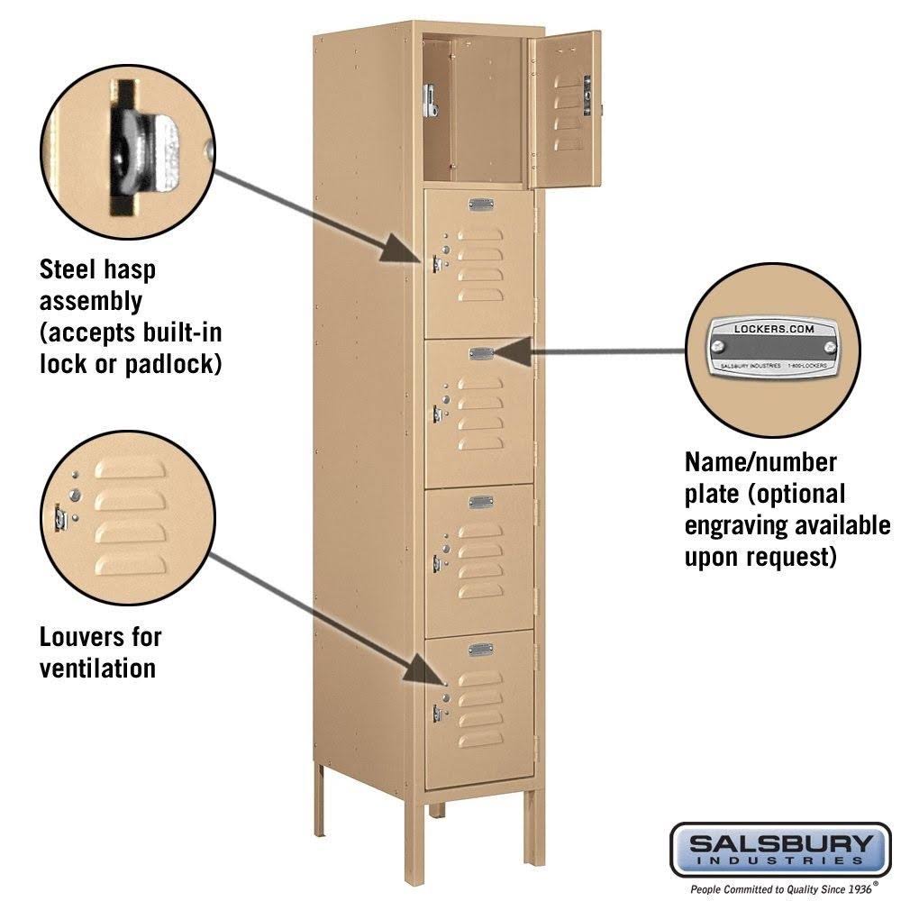 Tan Metal Locker Q79020