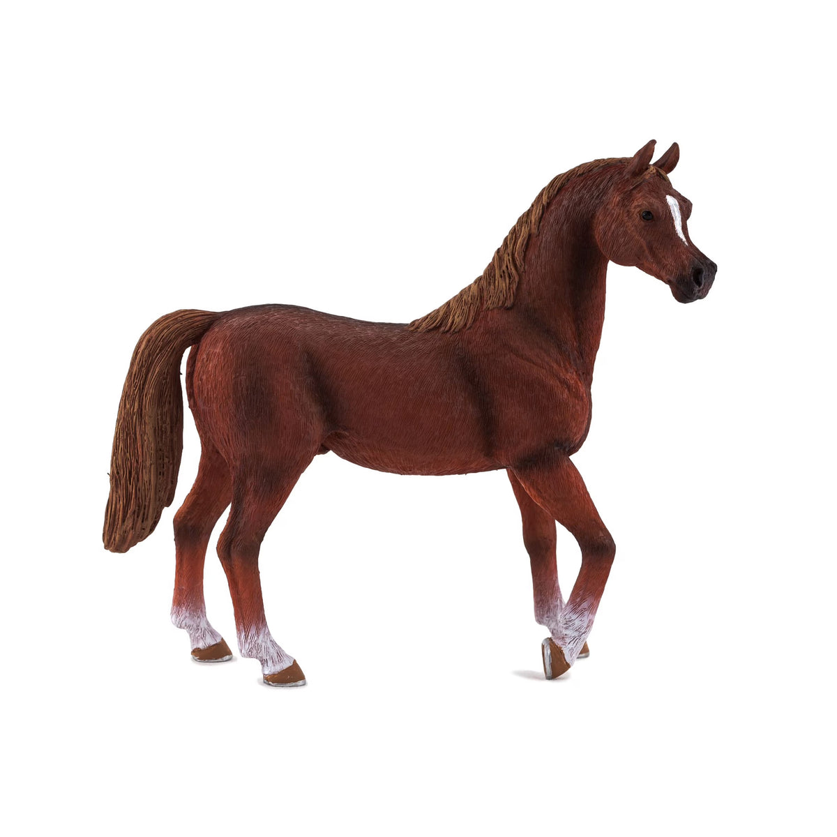 Chestnut Arabian Stallion Horse Figurine D29165
