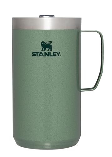 24 oz Insulated Stainless Steel Camp Mug with Press Fit Lid L46815