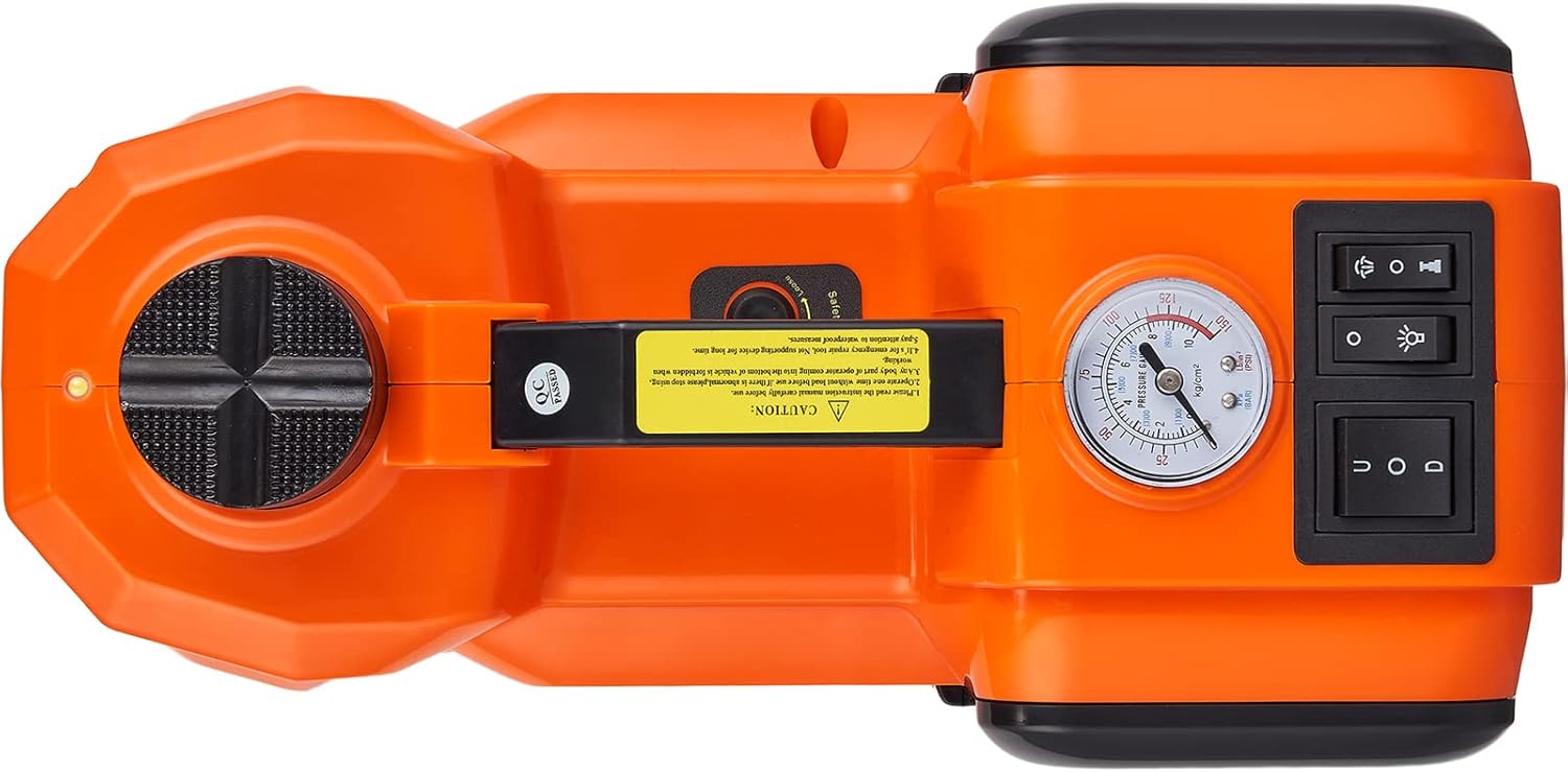 5 Ton Electric Hydraulic Car Jack with Electric Impact Wrench D43219