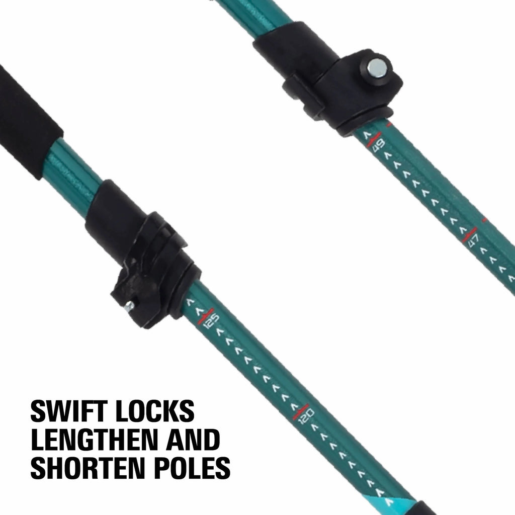Glacier Melt Aluminum Trekking Poles B1856