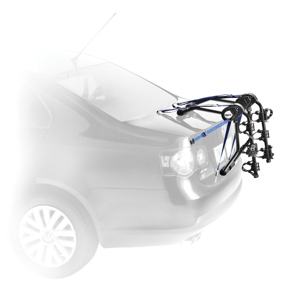 Black 3-Bike Trunk Vehicle Rack O98110