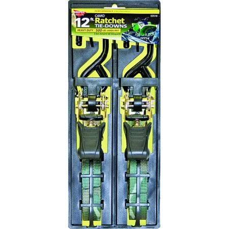 12 Foot Camo Ratchet Tiedown S114