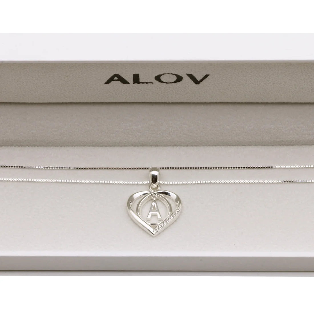 Sterling Silver Cubic Zirconia Pendant Necklace G3356