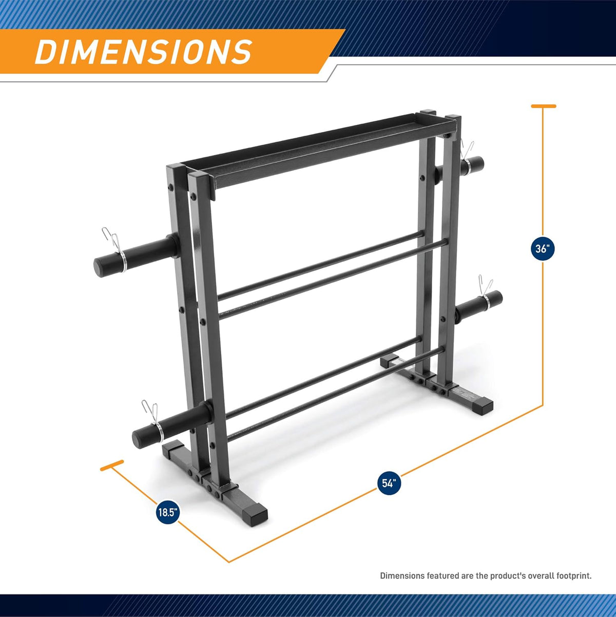 Combo Weights Storage Rack E297