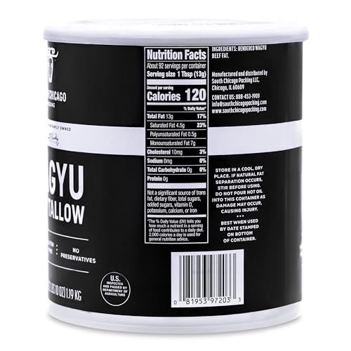 42 Ounces Wagyu Beef Tallow S449