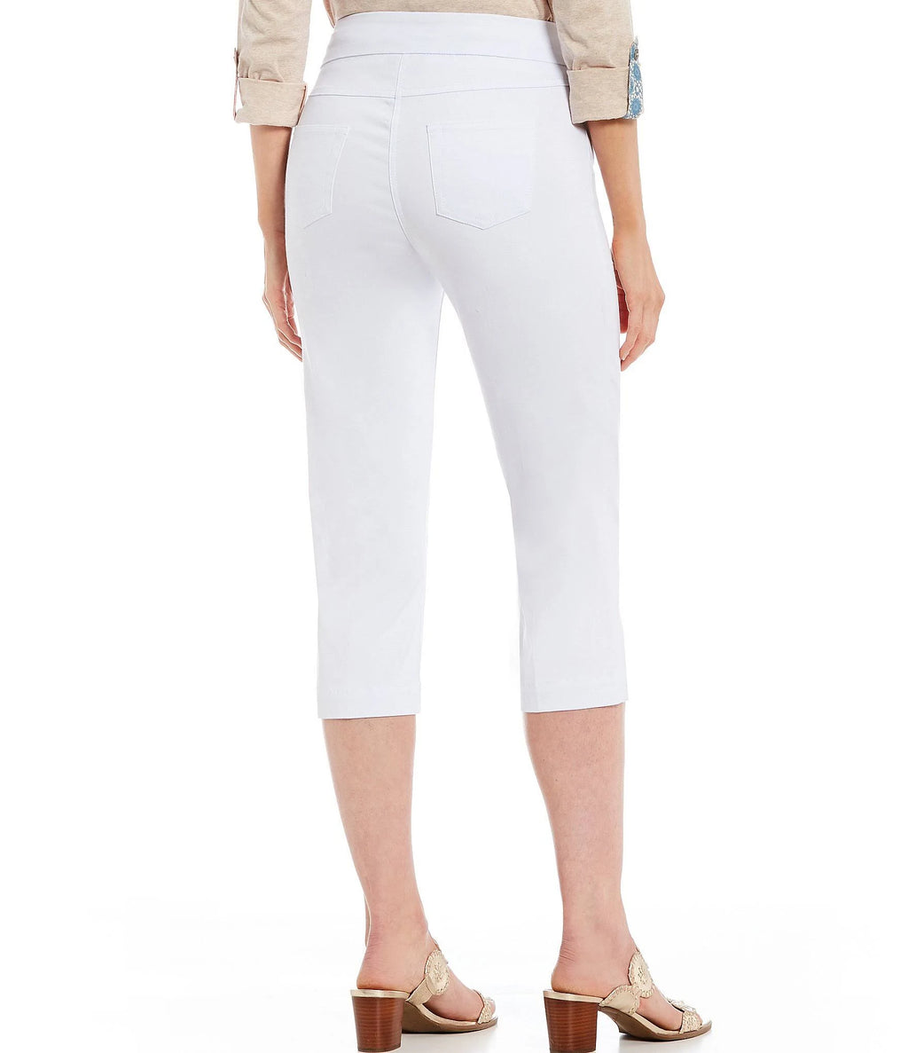 Denim Pull-On Capri Pants O118395