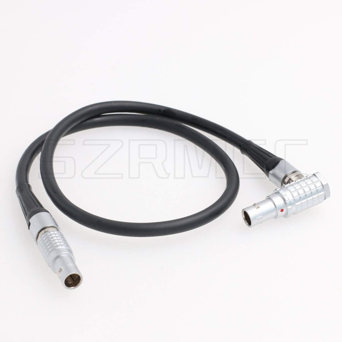 2 Pin Right Angle Male to 2 Pin Male Power Cable Pack of 2 Q603