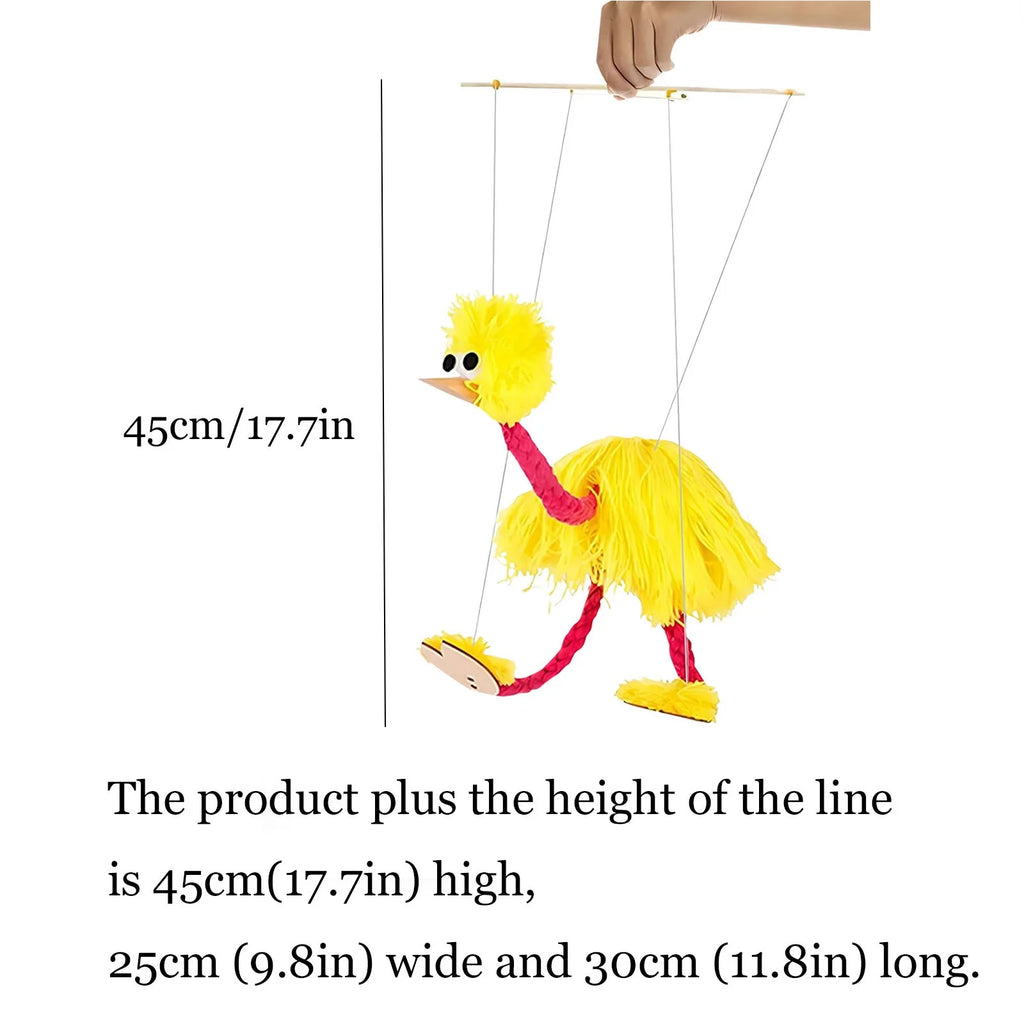 White Elephant Gifts Marionette Bird Hand Puppet Y739134