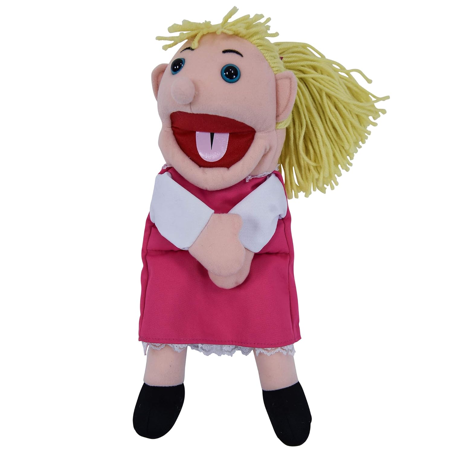 15 Ethnic Children Puppets with Movable Mouths, Set of 6 I642549