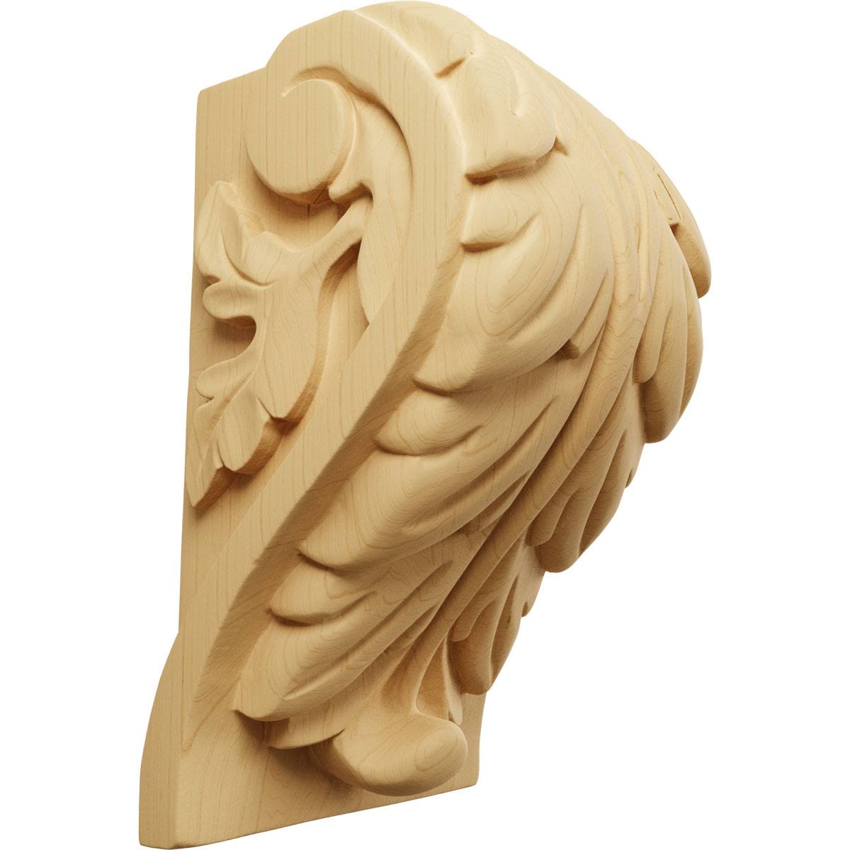 Alder Extra Large Acanthus Leaf Block Corbel A255