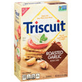 Roasted Garlic Whole Grain Wheat Crackers (Pack of 2) H2130
