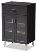 Charcoal/Oak Kitchen Cabinet F67534