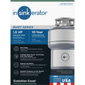 1 HP Continuous Feed Garbage Disposal N190078