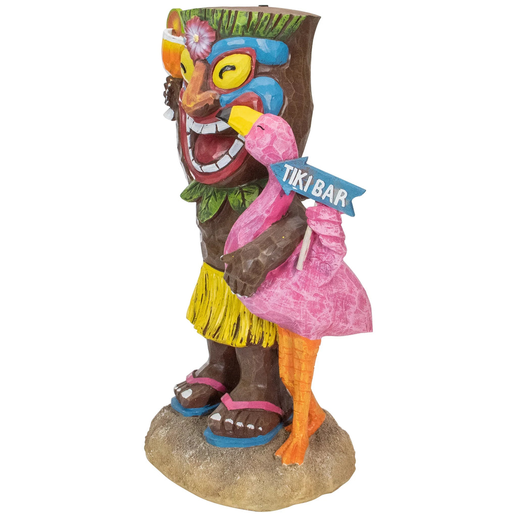 16" Solar Lighted Outdoor Garden Statue I599577