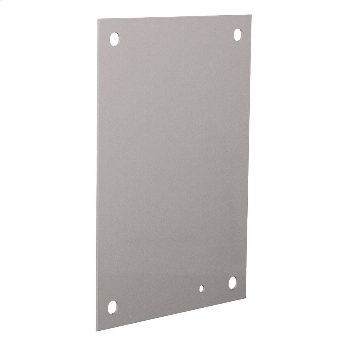 9x21 Carbon Steel White Back Panel A4019