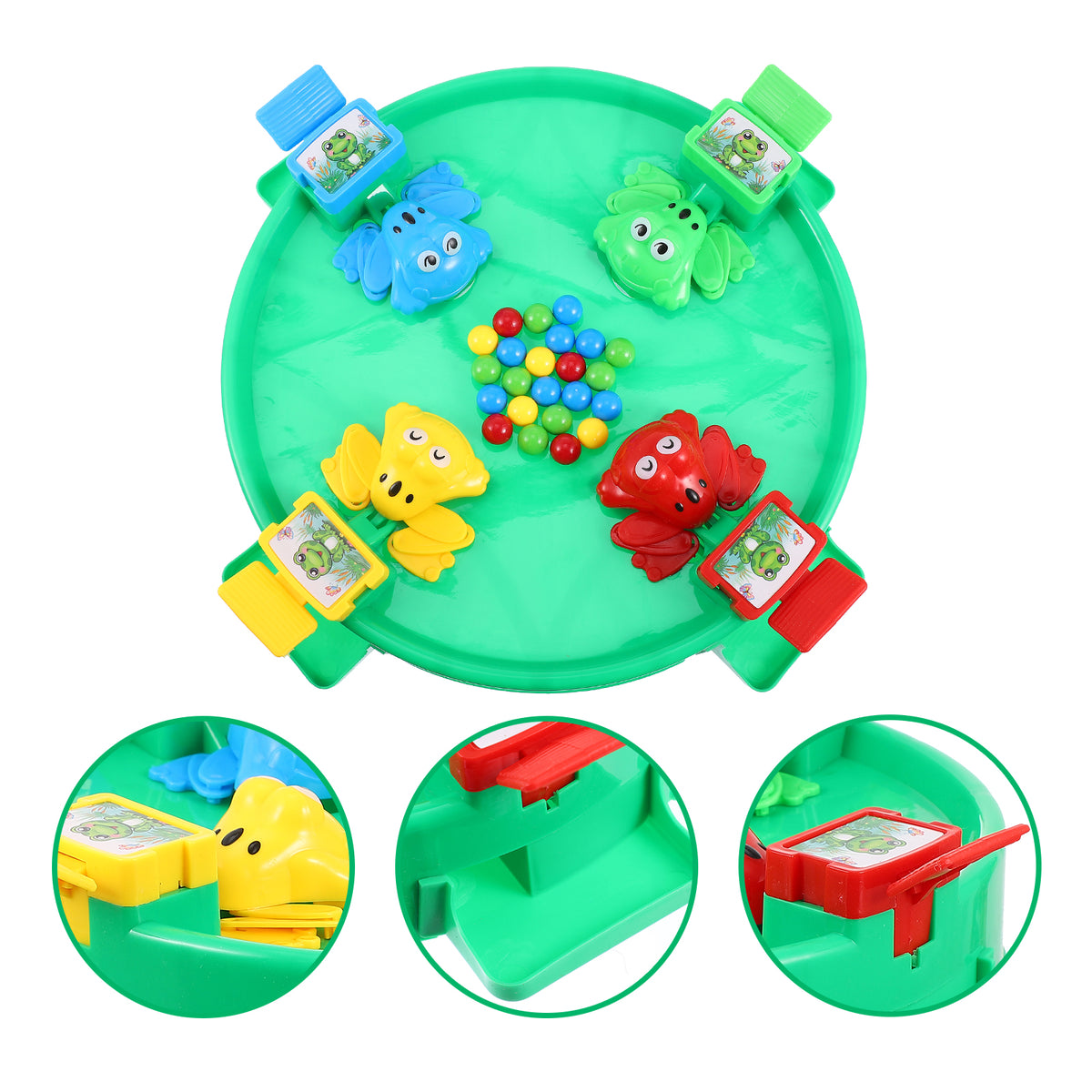 Hungry Frogs Swallowing Beads Game A267
