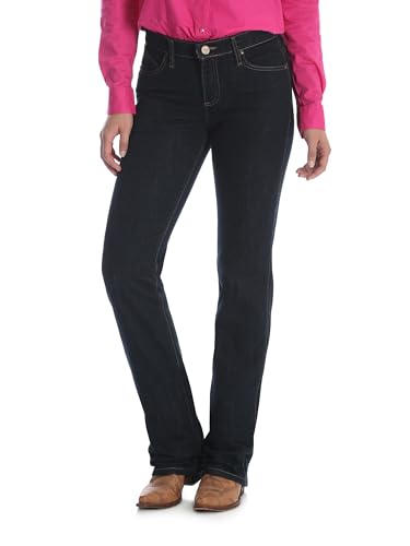 Mid Rise Boot Cut Riding Jean Y494038