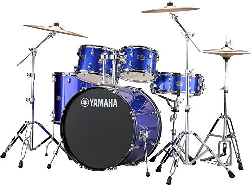 5pc Shell Pack with 22" Bass Drum, Black Glitter S3957