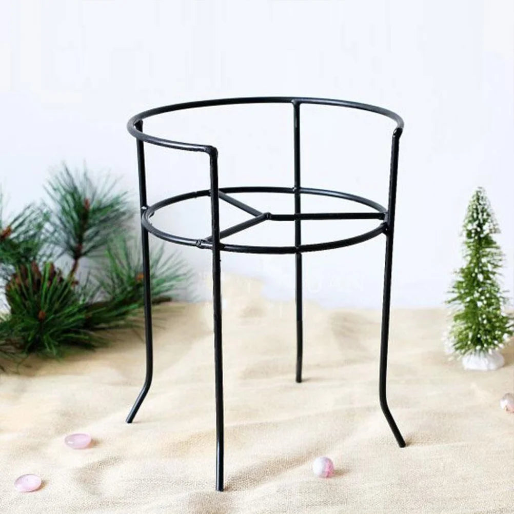 Black Iron Beverage Dispenser Stand Y3600