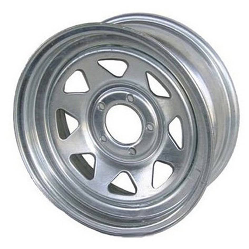 15 in Galvanized 5 Hole Wheel U6610
