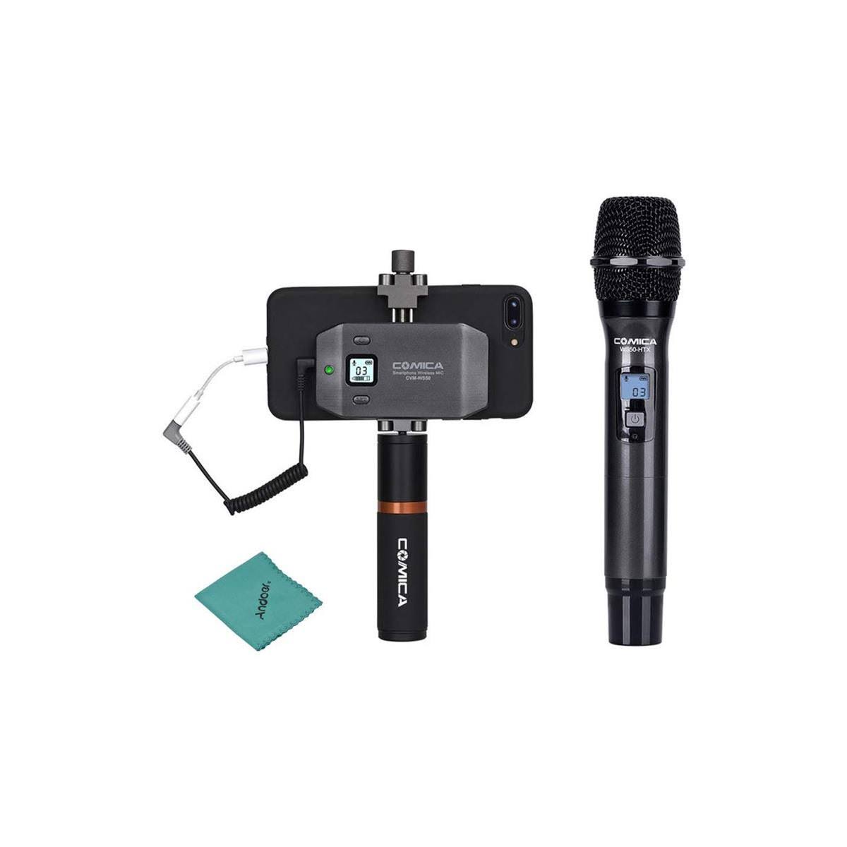 Wireless Handheld Microphone for Smartphones X42127