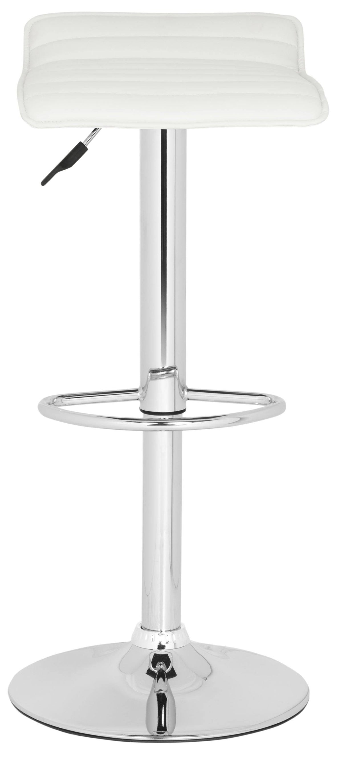 White Swivel Bar Stool N679