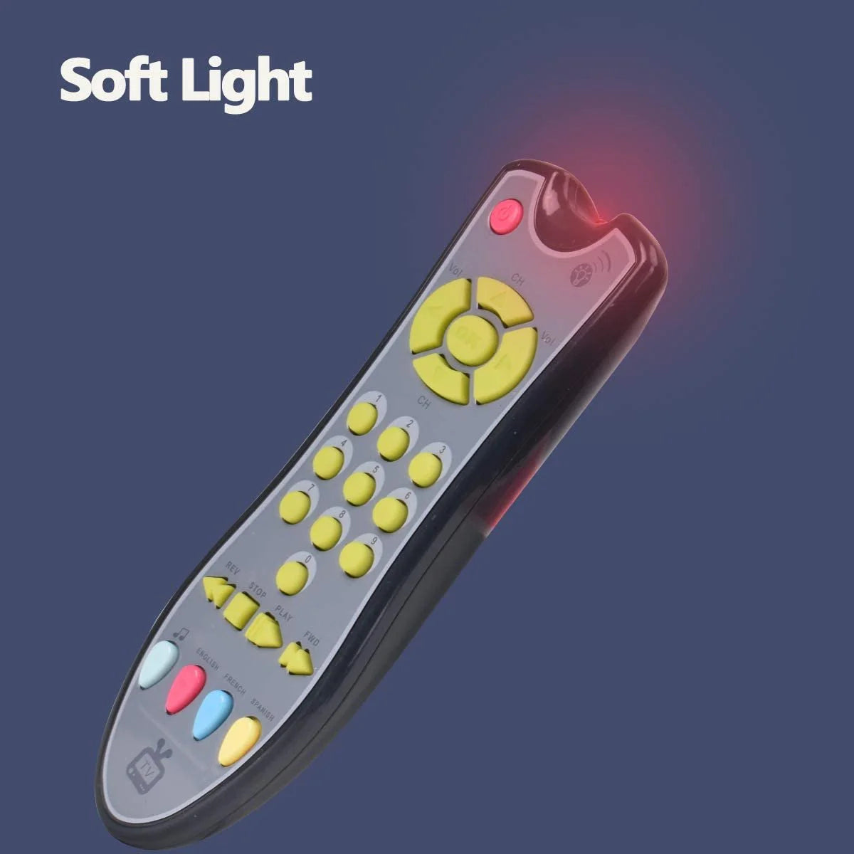Baby Music Remote Control Toy with Lights W186234