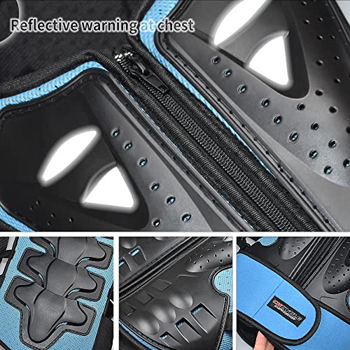 Kids Motorcycle Armor Suit Dirt Bike Chest Protector with Elbow Knee Pads Guards R128
