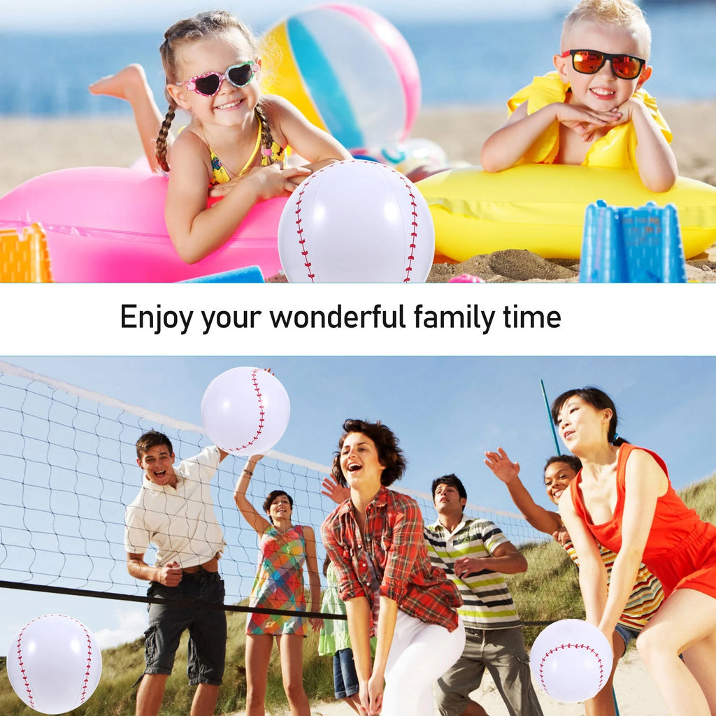 Inflatable Beach Ball Baseball Sand Toys O4310