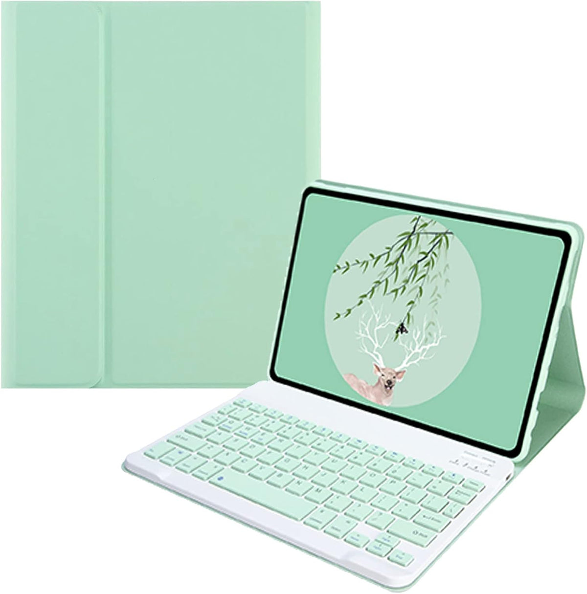 Purple Bluetooth Keyboard Case for Fire HD 10 W6383