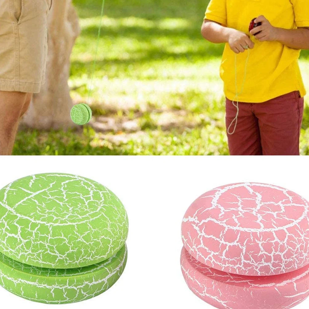 Wooden Yo-yo Toy 2 Pcs X992866