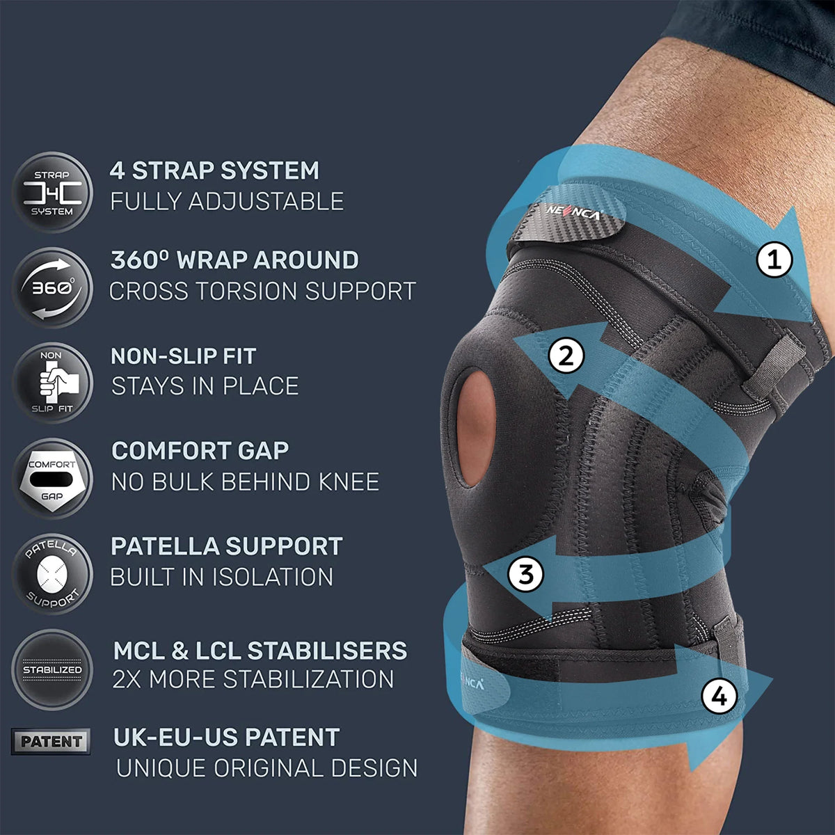 Knee Pads Sport Knee Brace G81096