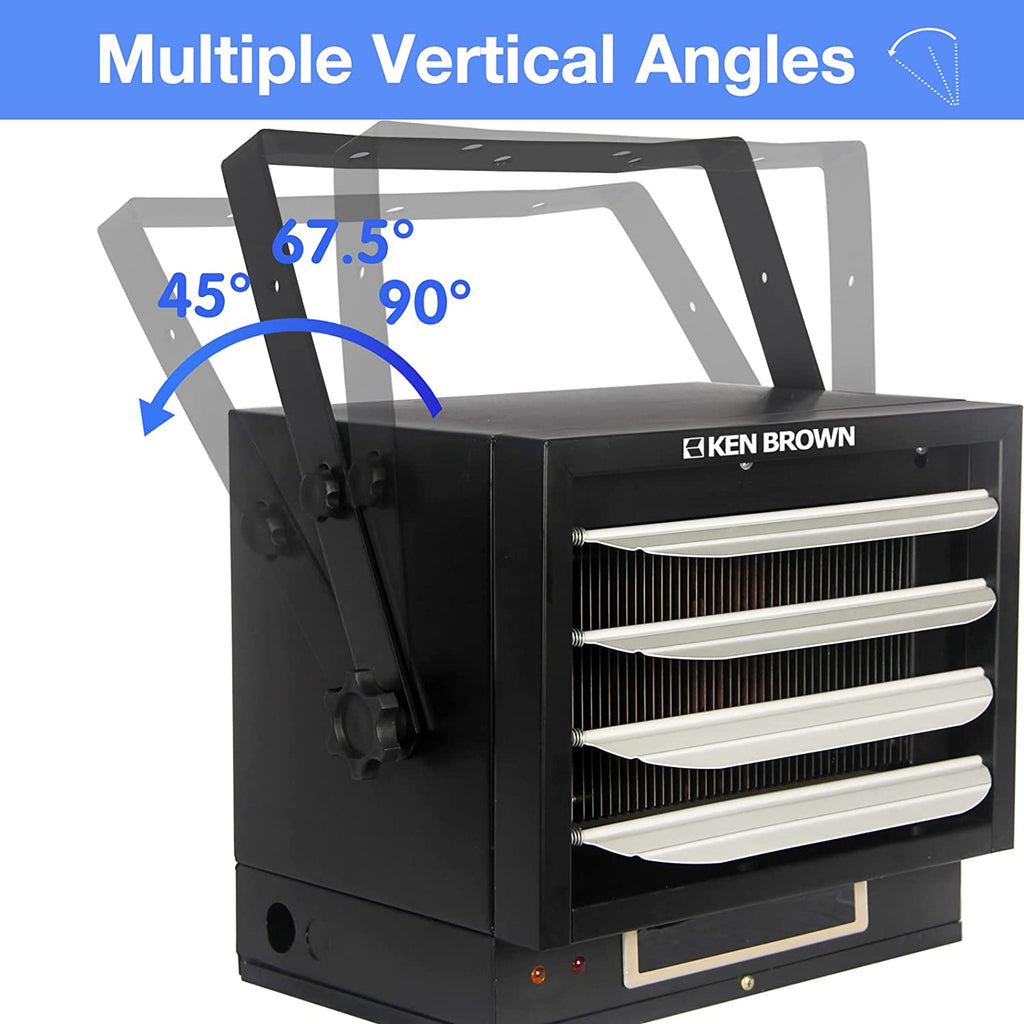 7500W Digital Fan Forced Ceiling Mount Heater with Remote and Digital Thermostat R2683