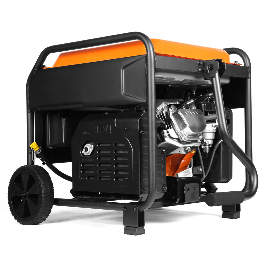 8750-Watt Dual Fuel Open Frame Inverter Generator with Remote Electric Start K207